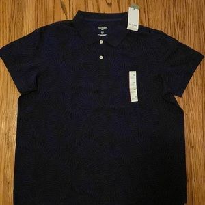 GOLDFELLOW & co cornelian blue golf shirt sz xxl